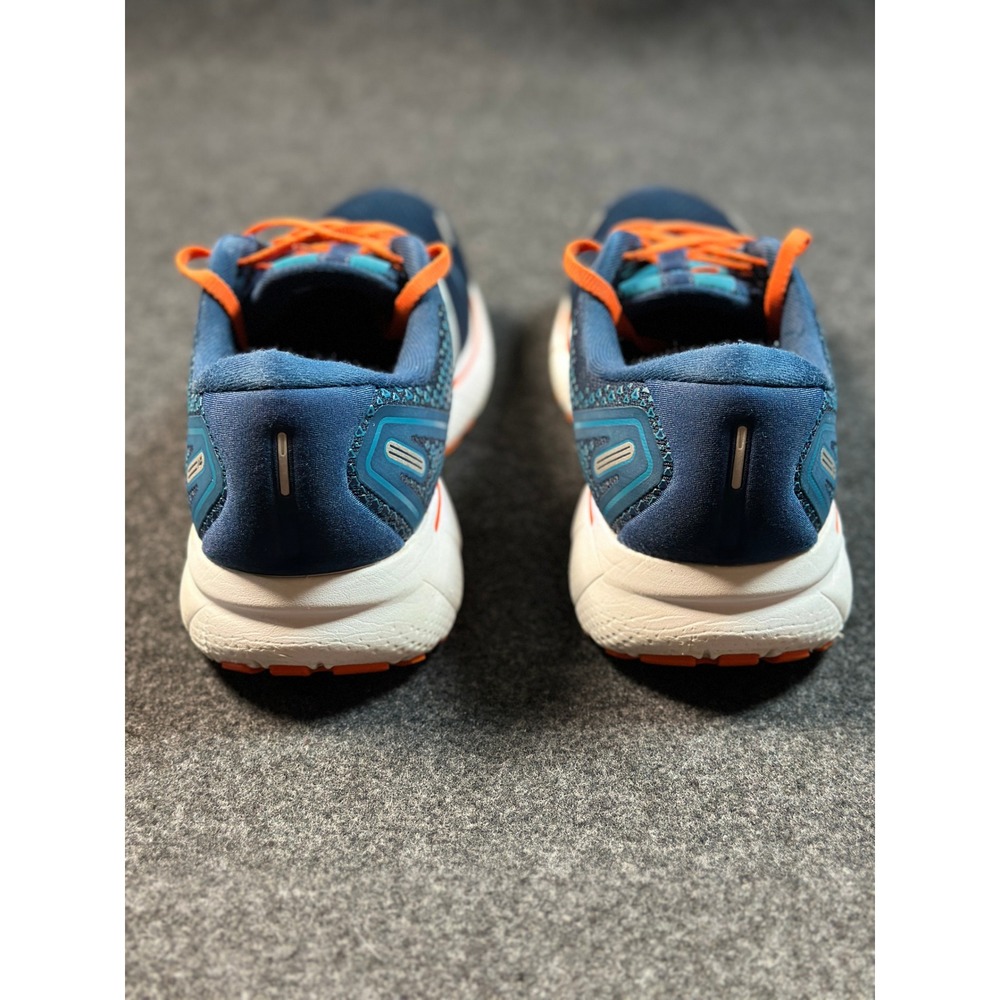 Brooks Ghost 14 Mens Running Shoes Blue Orange 1103691D464 - Picture 4 of 13